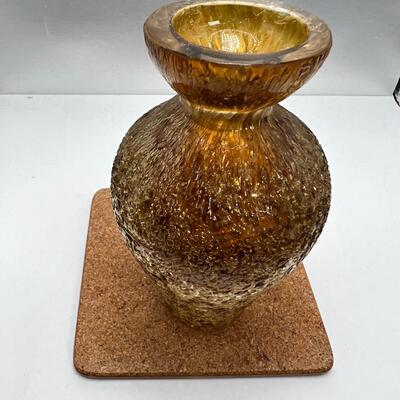 Amber Glass Perfume Bottle