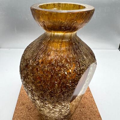 Amber Glass Perfume Bottle