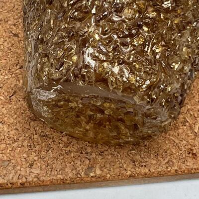 Amber Glass Perfume Bottle