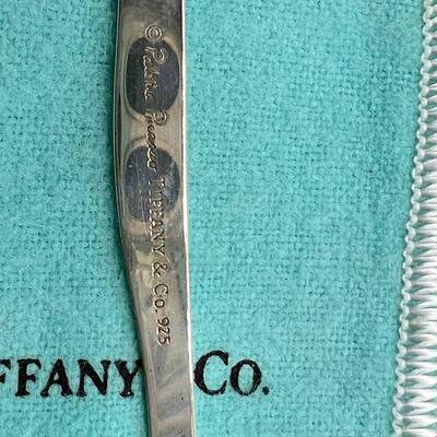 Tiffany 5" Sterling Book mark