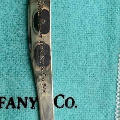Tiffany 5" Sterling Book mark