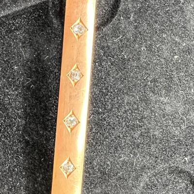Antique 14K Cravet Pin