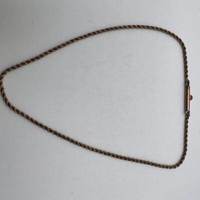 Antique Chatelaine 10K Rope Chain