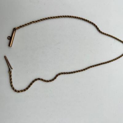 Antique Chatelaine 10K Rope Chain