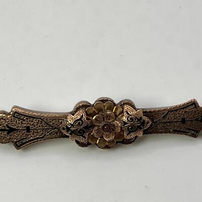 1800s Antique  Diamond Brooch Pin