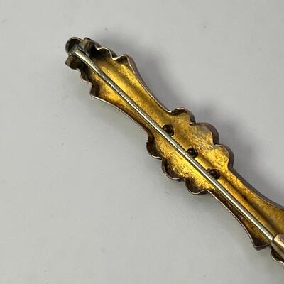 1800s Antique  Diamond Brooch Pin