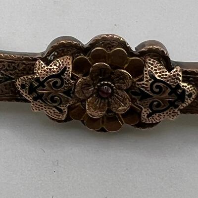 1800s Antique  Diamond Brooch Pin