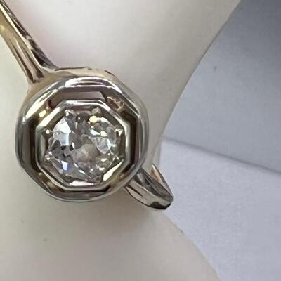 Antique 1800s Diamond Ring