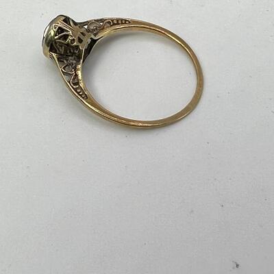Antique 1800s Diamond Ring