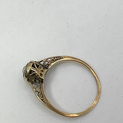 Antique 1800s Diamond Ring