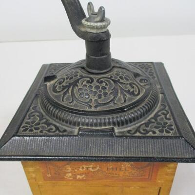 Vintage Colonial No. 1707 Coffee Mill with Drawer