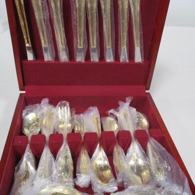 Stainless China Cutlery Set 40+ Pieces