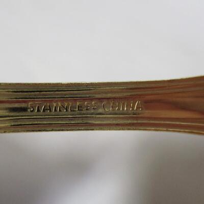 Stainless China Cutlery Set 40+ Pieces