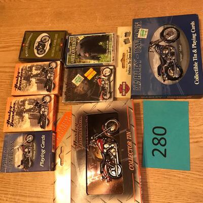 Lot of Harley Davidson Cards