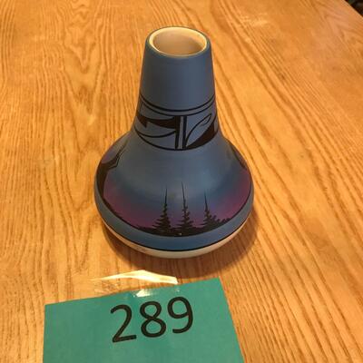 Native American Painted Ceramic Vase