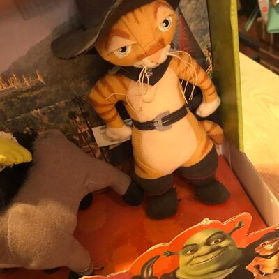 Shrek 2 Plush Collection NIB