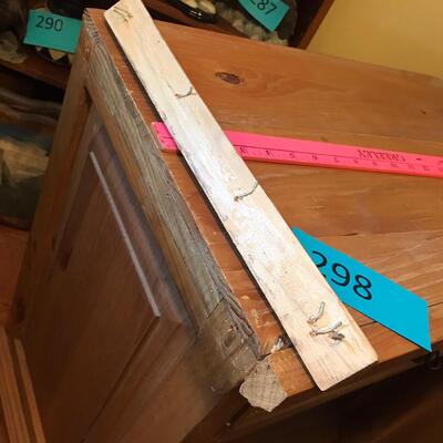 Two Pine End Tables, Night Stands