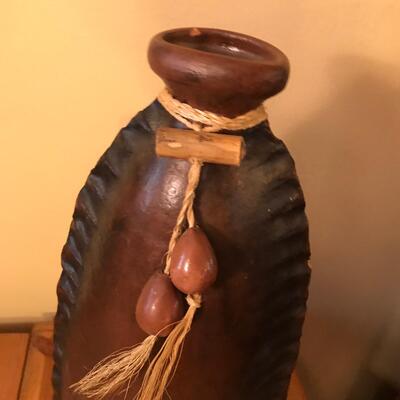 Rustic style large vase Ceramic