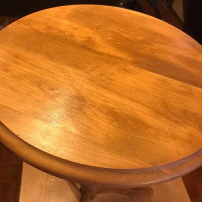 Small pedestal  Table