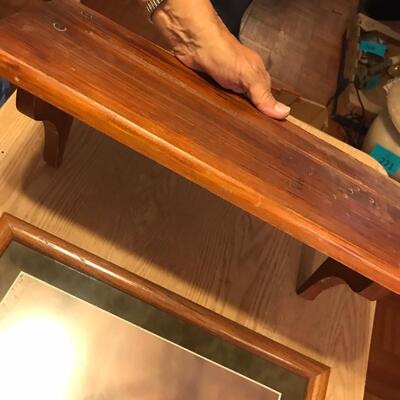 Wolf Picture with wall shelf