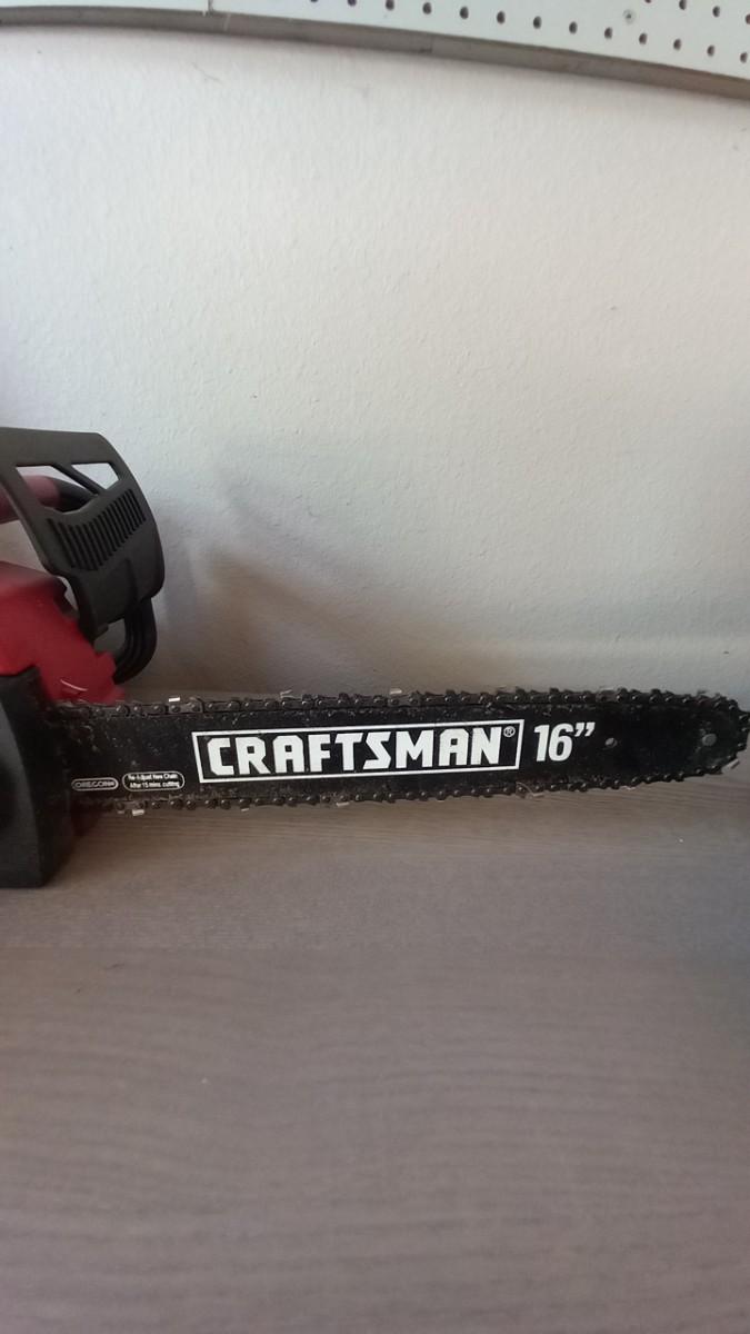 LOT 103 16" CRAFTSMAN ELECTRIC CHAINSAW