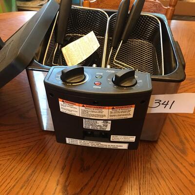 Double Basket Deep Fryer