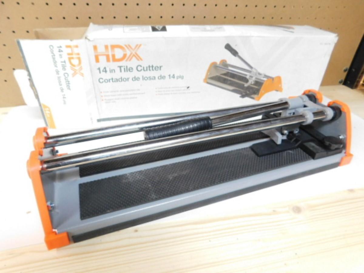 HDX Tile Cutter 14" with Box