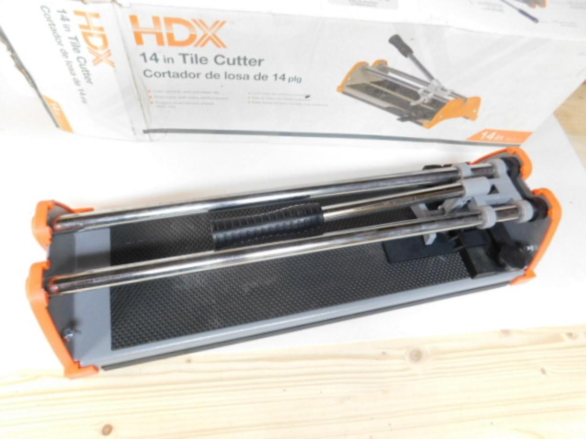 HDX Tile Cutter 14" with Box