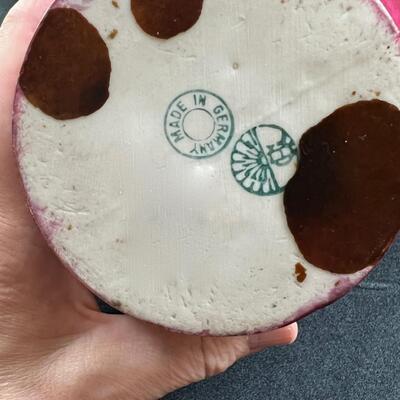 Miklos Zsolnay Inspired Art Nouveau Porcelain art pottery piece