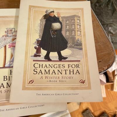 Set of 7 American Girl Samantha and Kirsten Books