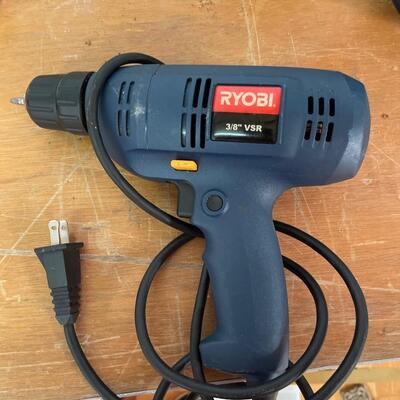Ryobi Electric Drill with One Bit