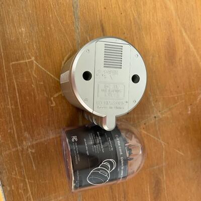 Sharper Image Golf Ball Sweet Spot Finder and New Earbuds