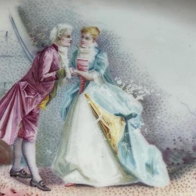 Antique Sevres 19C French Hand Painted Porcelain Bronze Centerpiece