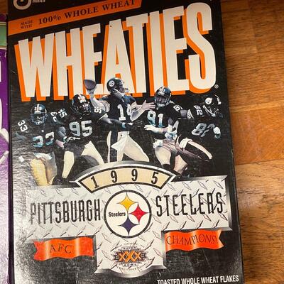 3 Vintage Wheaties Boxes