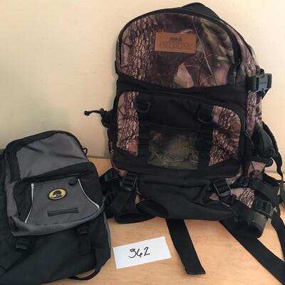 Lot of two back packs Fieldline Hunting BP