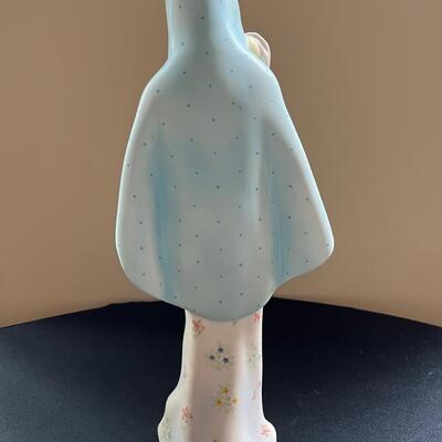 Tall Beautiful Lenci Madonna and Child 15.5" t Italian Hand Painted