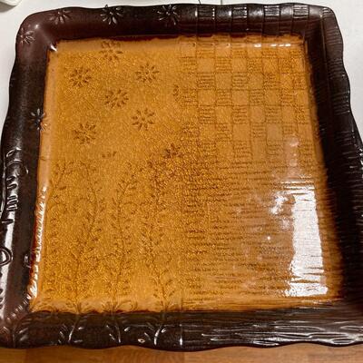 Ceramic Square Serving Platter