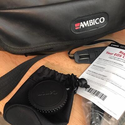 Canon EOS Rebel X Camera & lots of supplies