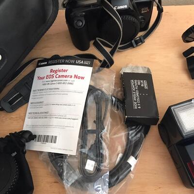 Canon EOS Rebel X Camera & lots of supplies