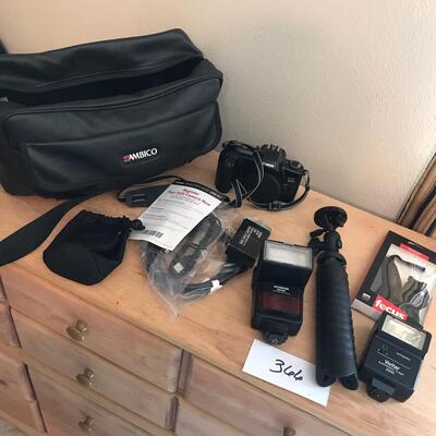 Canon EOS Rebel X Camera & lots of supplies