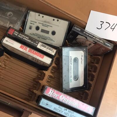 Cassette Case w/ Some cassettes