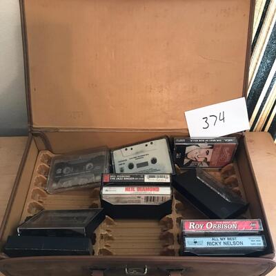 Cassette Case w/ Some cassettes