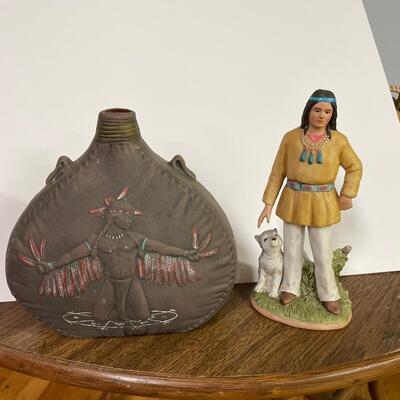 Two Indian ceramic pieces