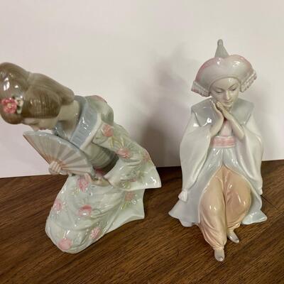 Two Japanese Porcelain Figurines