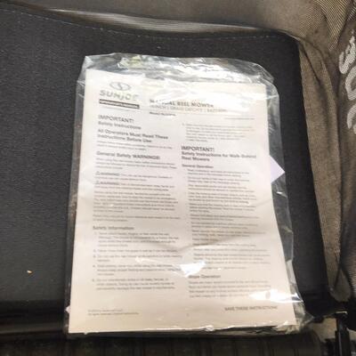 NEW  Sunjoe Push Mower