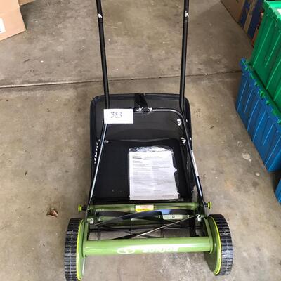 NEW  Sunjoe Push Mower