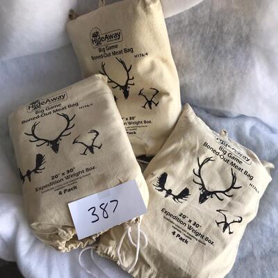 Big Game Meat Bags Lot of 3