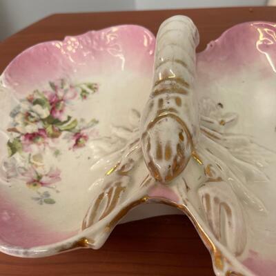 Antique Crawfish Serving Dish