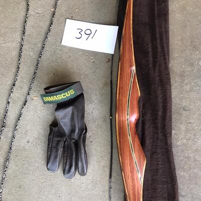 Wood Bow Left Handed