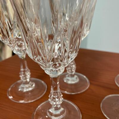 5 Crystal Glasses